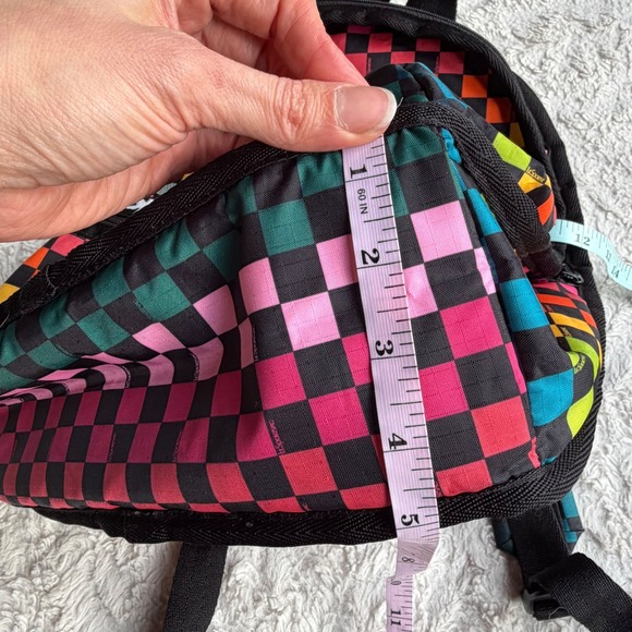 LeSportsac Rainbow Checkerboard Backpack Checkered Colorful‎ Candace School Bag main image 4